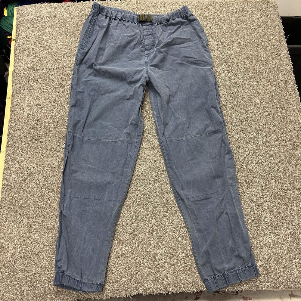 Vintage Smith & Hawken Hiking Pants Mens XL Blue Jogger Relaxed Fit Tapered